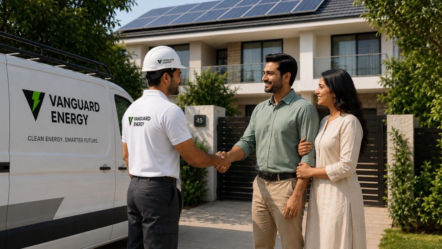 Vanguard Solar Installation